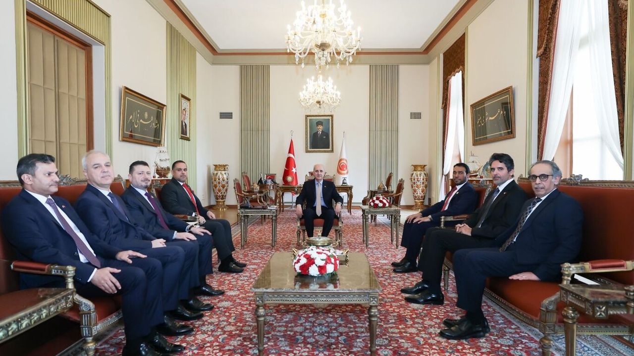 Kurtulmuş, Körfez İşbirliği Konseyi ve Ürdün Büyükelçilerini kabul etti!