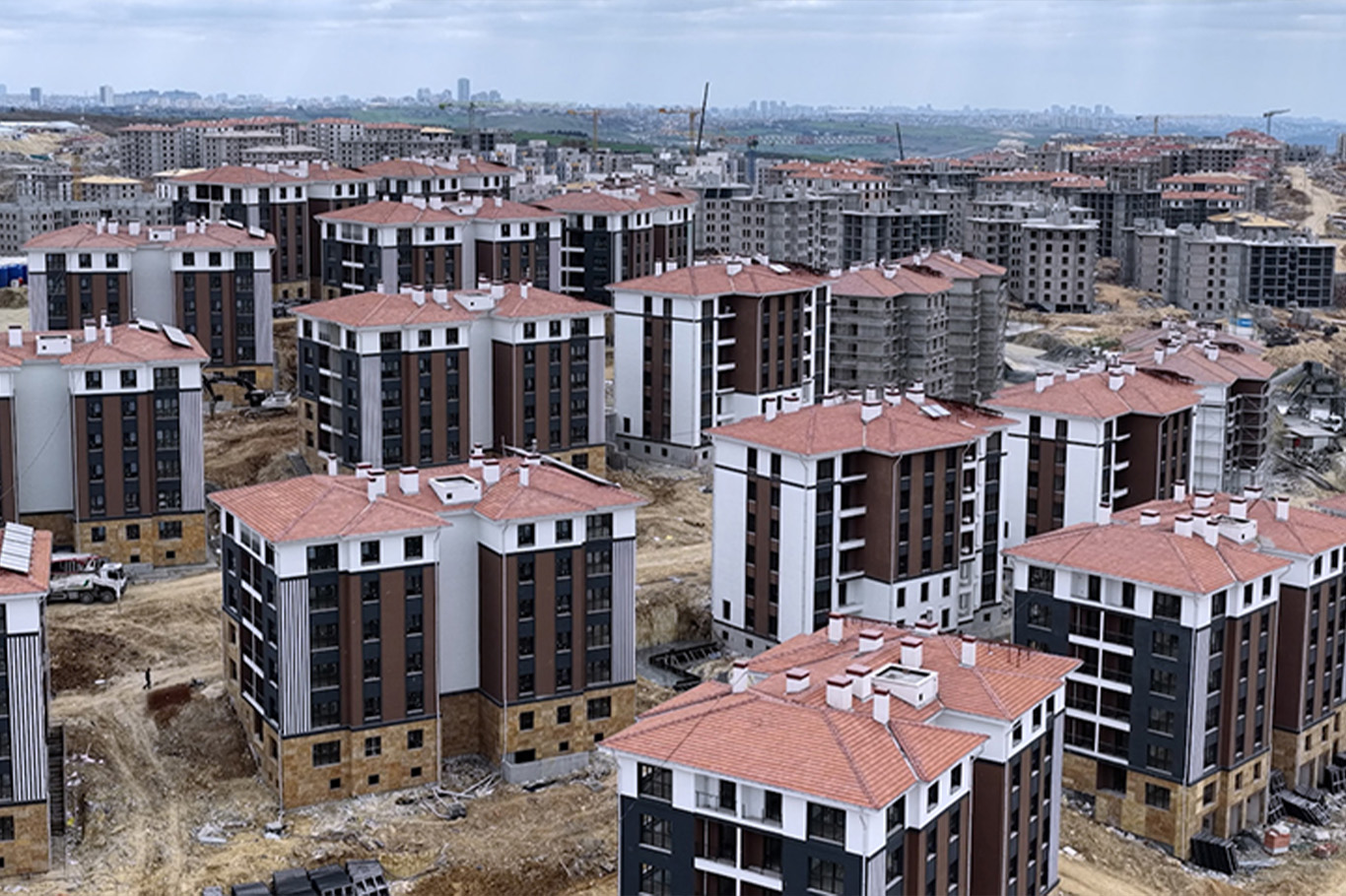 Sazlıbosna'daki "İlk Evim" sosyal konutları tamamlanıyor