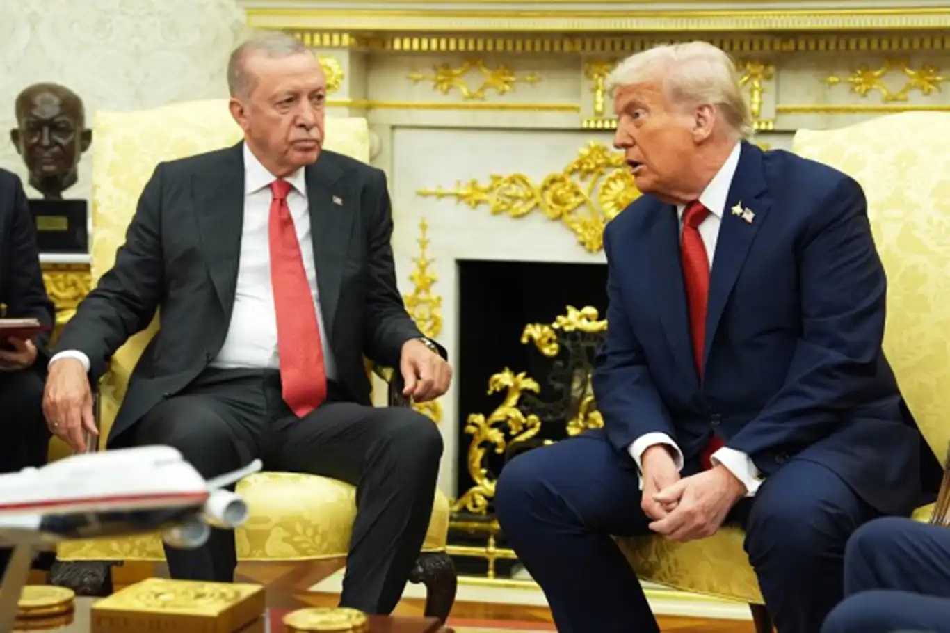 Cumhurbaşkanı Erdoğan, ABD Başkanı Trump ile ile ile görüştü