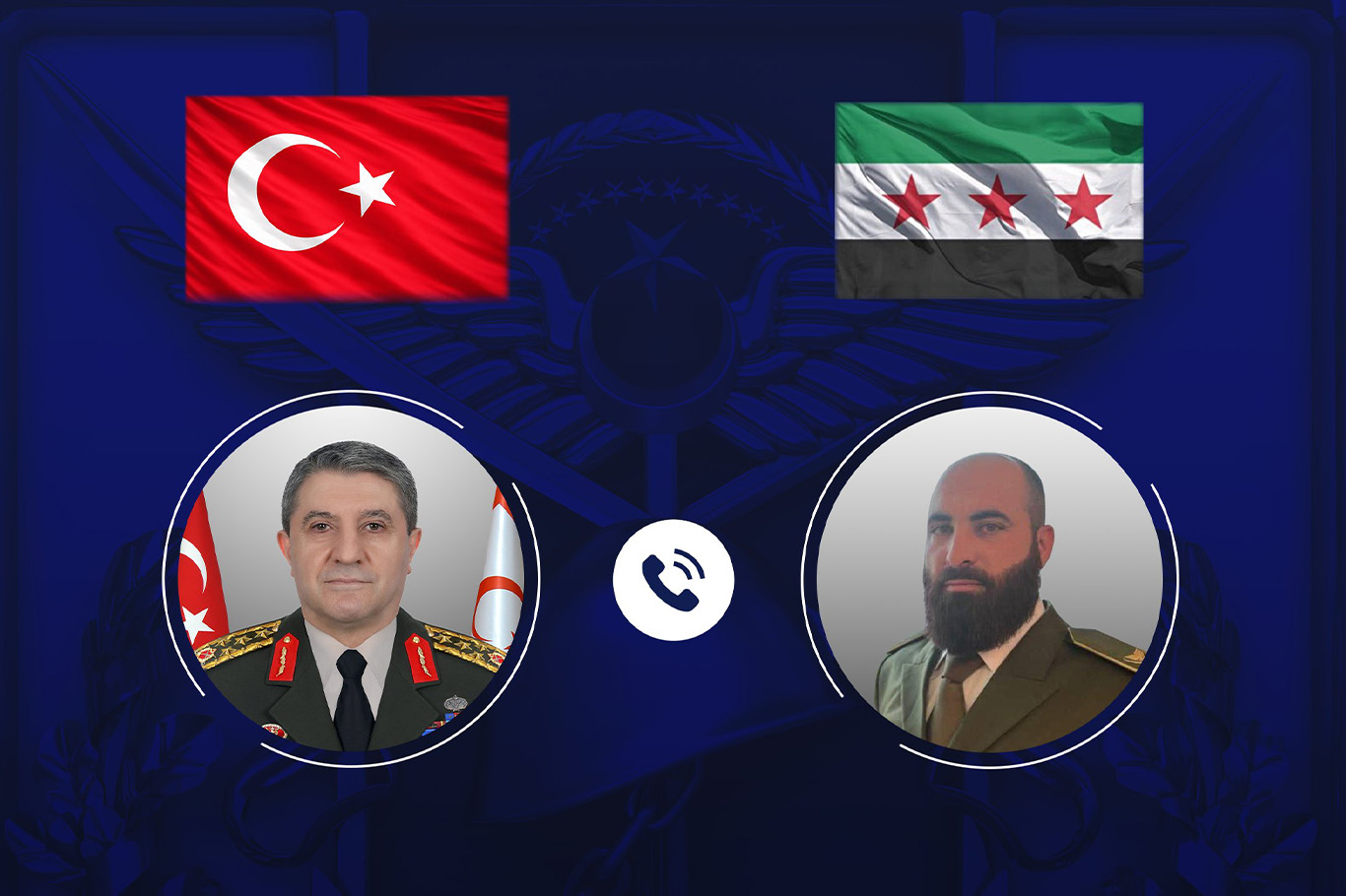 Genelkurmay Başkanı Bayraktaroğlu, Suriye Genelkurmay Başkanı Ela'san ile ile ile görüştü