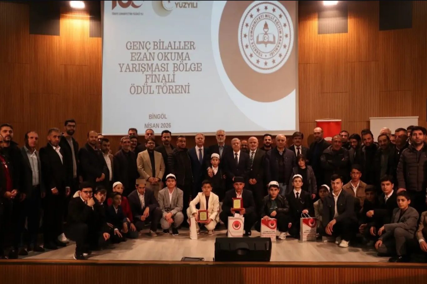 Genç Bilaller Ezan Okuma Yarışması Bölge Finali Bingöl'de yapıldı