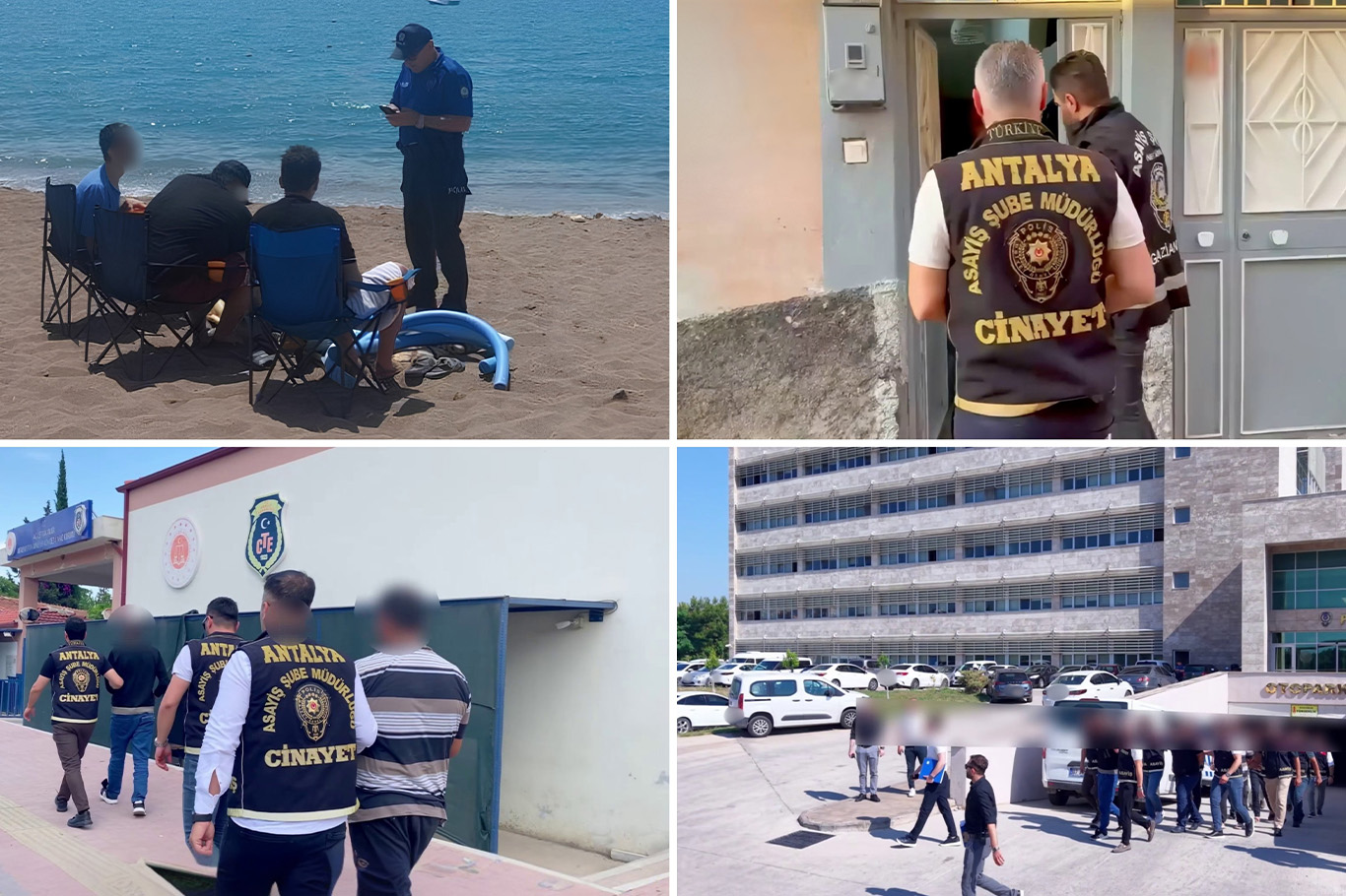 Antalya'da bir haftada 2 bin 16 kişi yakalandı