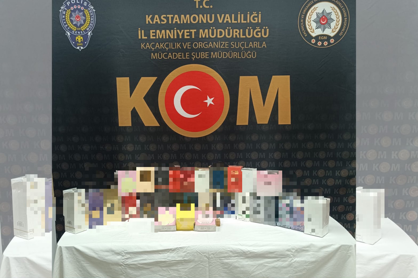 Kastamonu’da kaçak ürün operasyonu: 3 şüpheli hakkında işlem başlatıldı