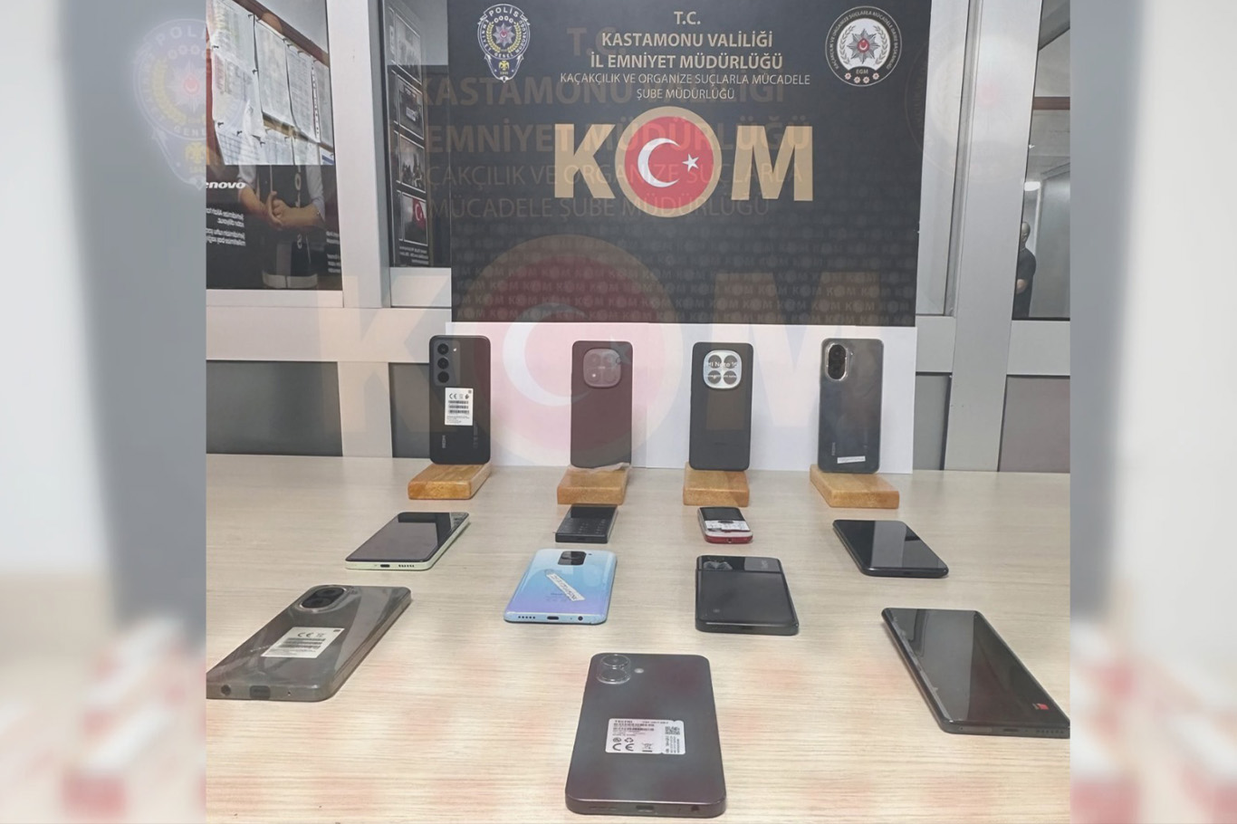 Kastamonu’da kaçakçılık operasyonu: Cep telefonu ele geçirildi