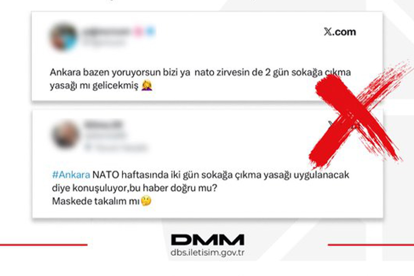 DMM: Ankara'da NATO Zirvesi nedeniyle sokağa çıkma yasağı uygulanacağı iddiası asılsız