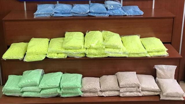 Yılbaşından bu yana 23,9 ton uyuşturucu ele geçirildi