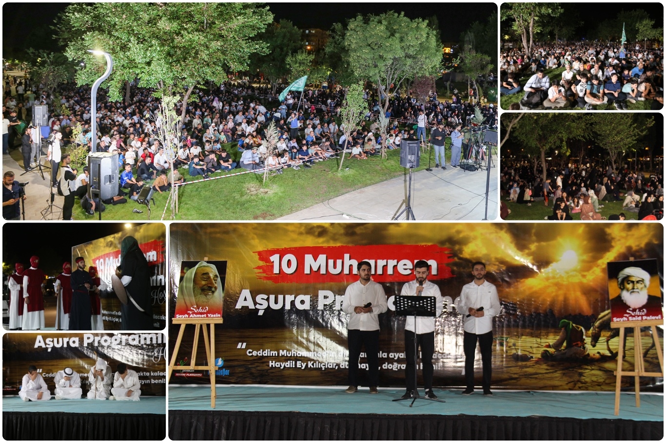 Diyarbakır'da; Kerbela'dan Gazze'ye, Şeyh Said'den Susa'ya şehidler anıldı