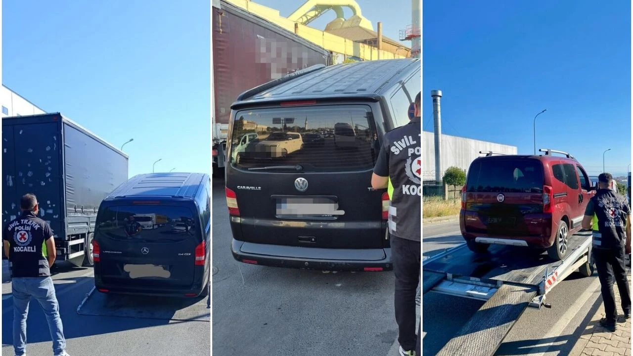 Korsan taşımacılık yapan 3 sürücüye ceza kesildi!