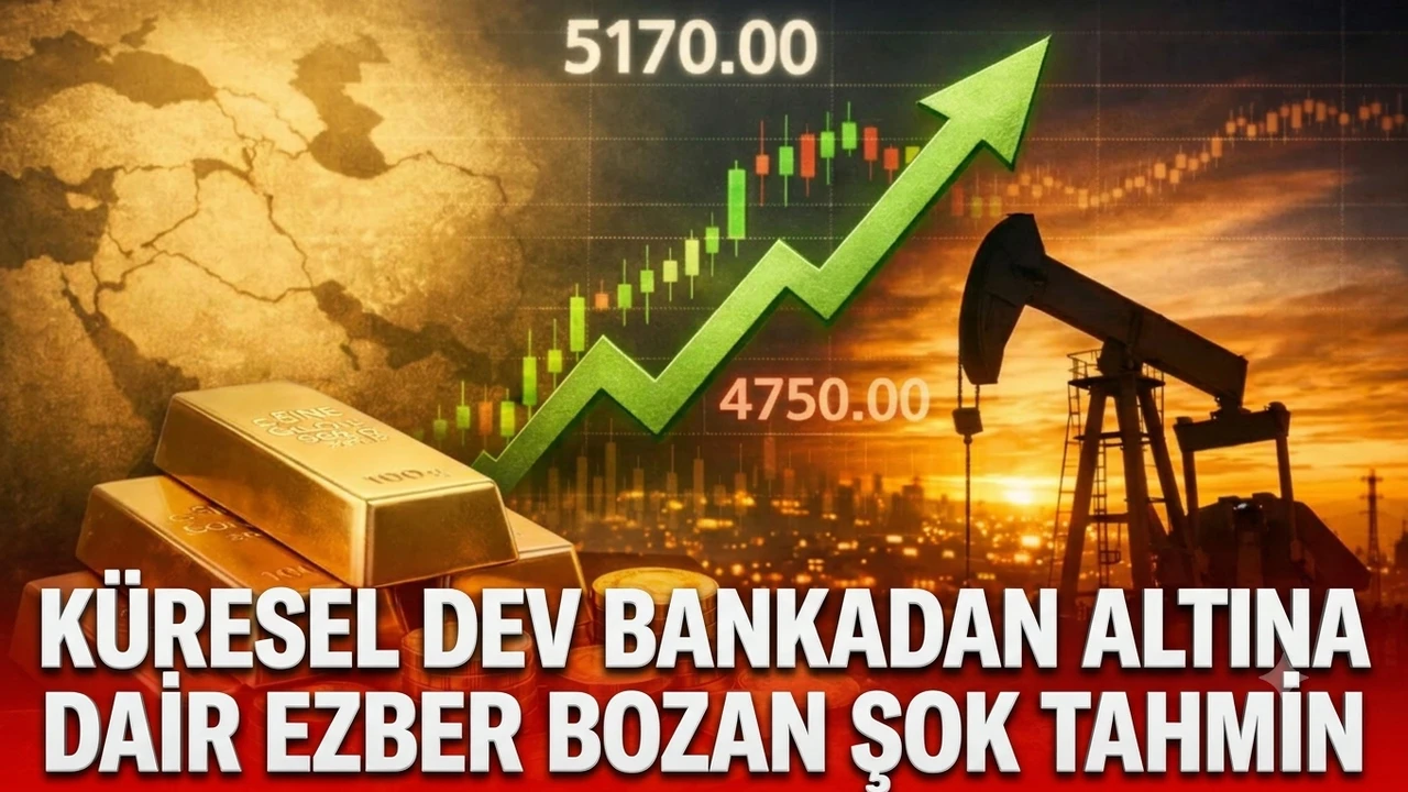 Küresel dev bankadan altına dair ezber bozan şok tahmin