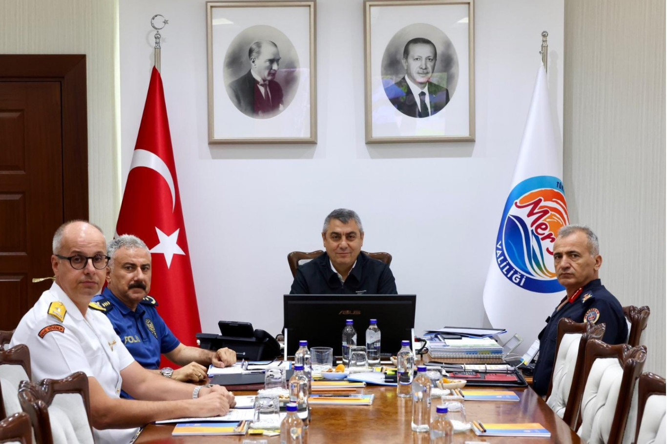 Mersin'de asayiş ve güvenlik değerlendirme toplantısı yapıldı