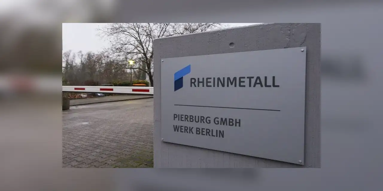 Berlin'de aktivistler İsrail için mühimmat üreten Rheinmetall şirketini protesto etti