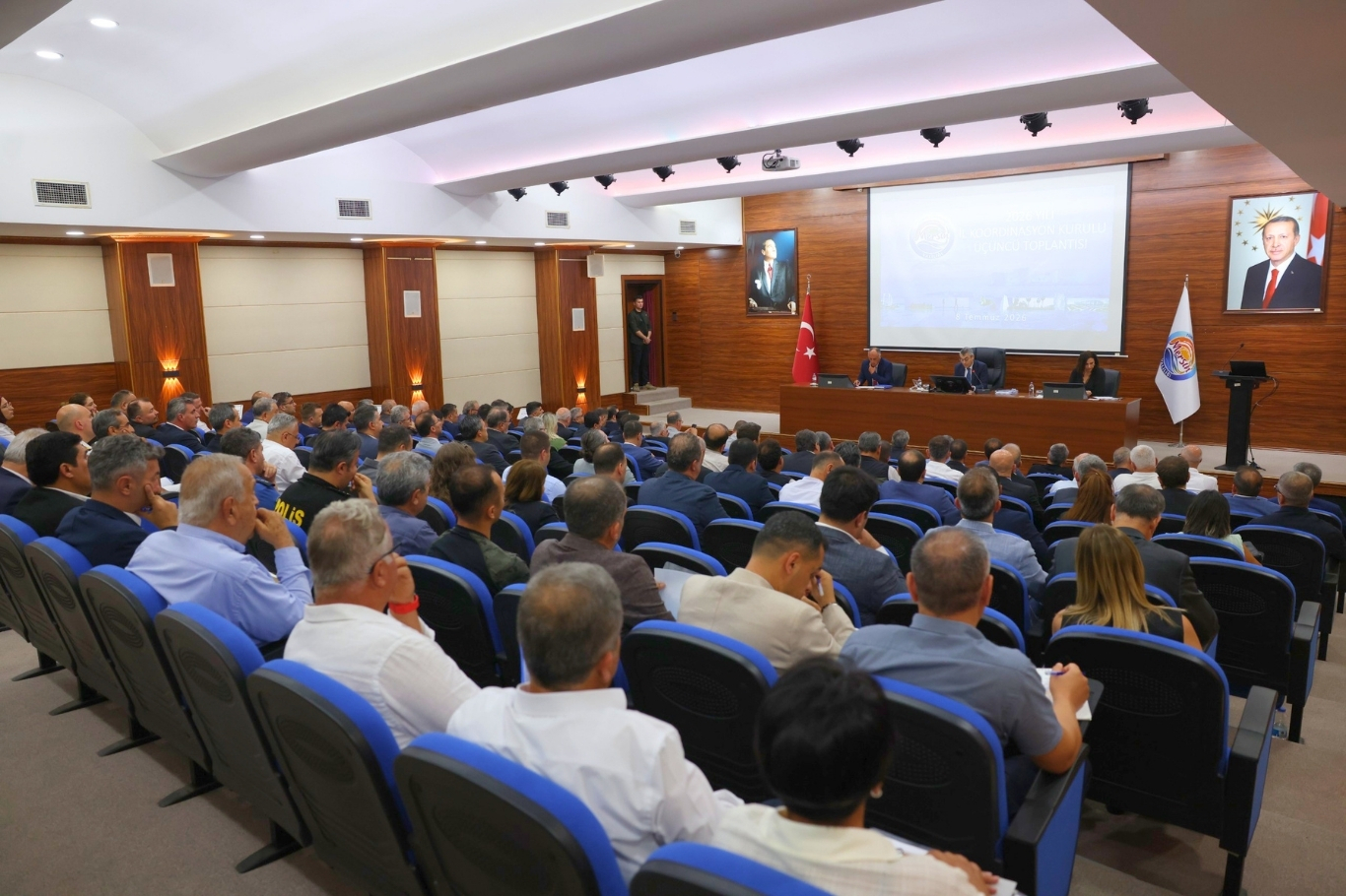 Mersin'de 348 milyar TL'lik 483 proje değerlendirildi