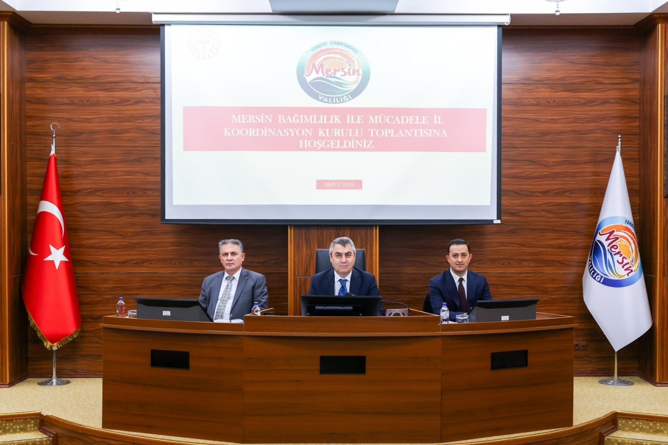 Mersin'de bağımlılıkla mücadele toplantısı gerçekleştirildi