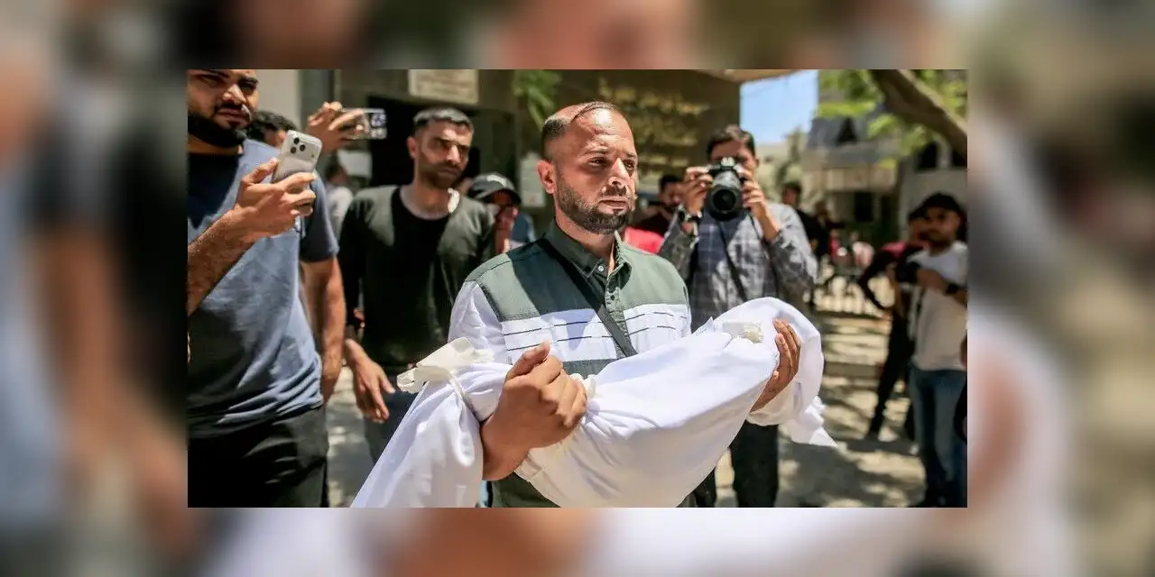 Soykırımcı İsrail'in Gazze'ye saldırılarında 8 yaşında bir çocuk hayatını kaybetti