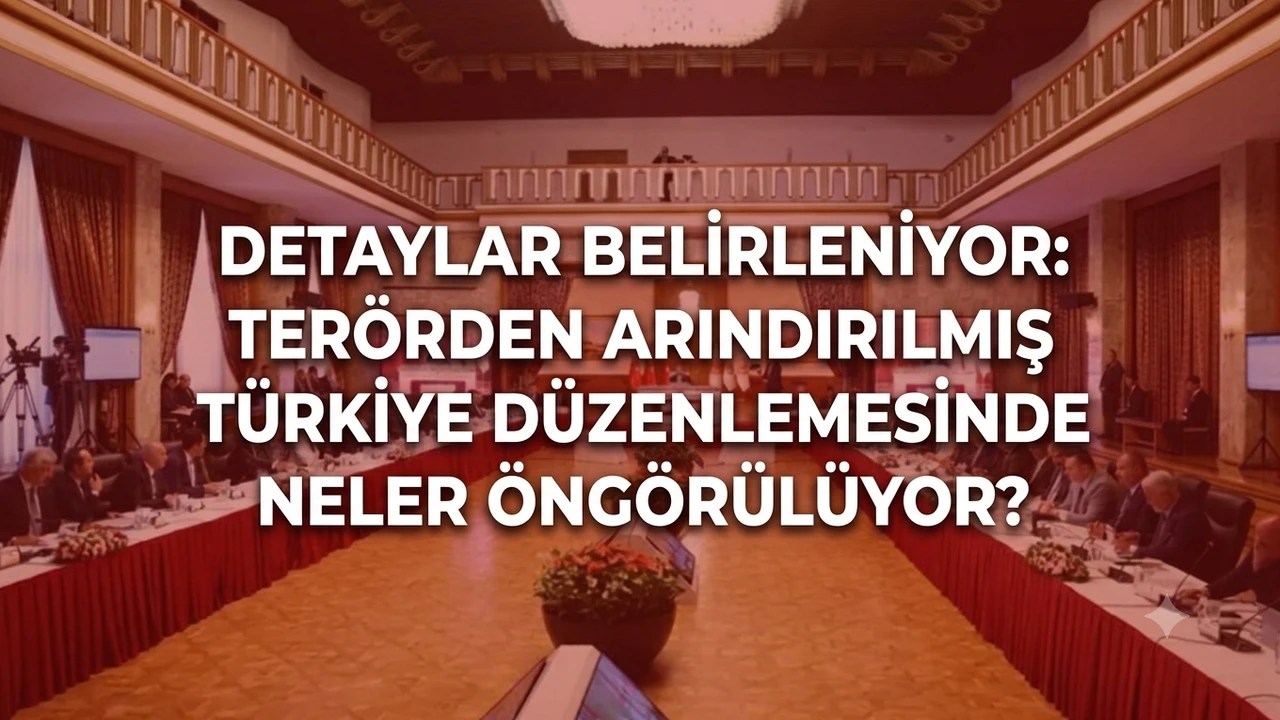 Detaylar belirleniyor: Terörden arındırılmış Türkiye düzenlemesinde neler öngörülüyor?