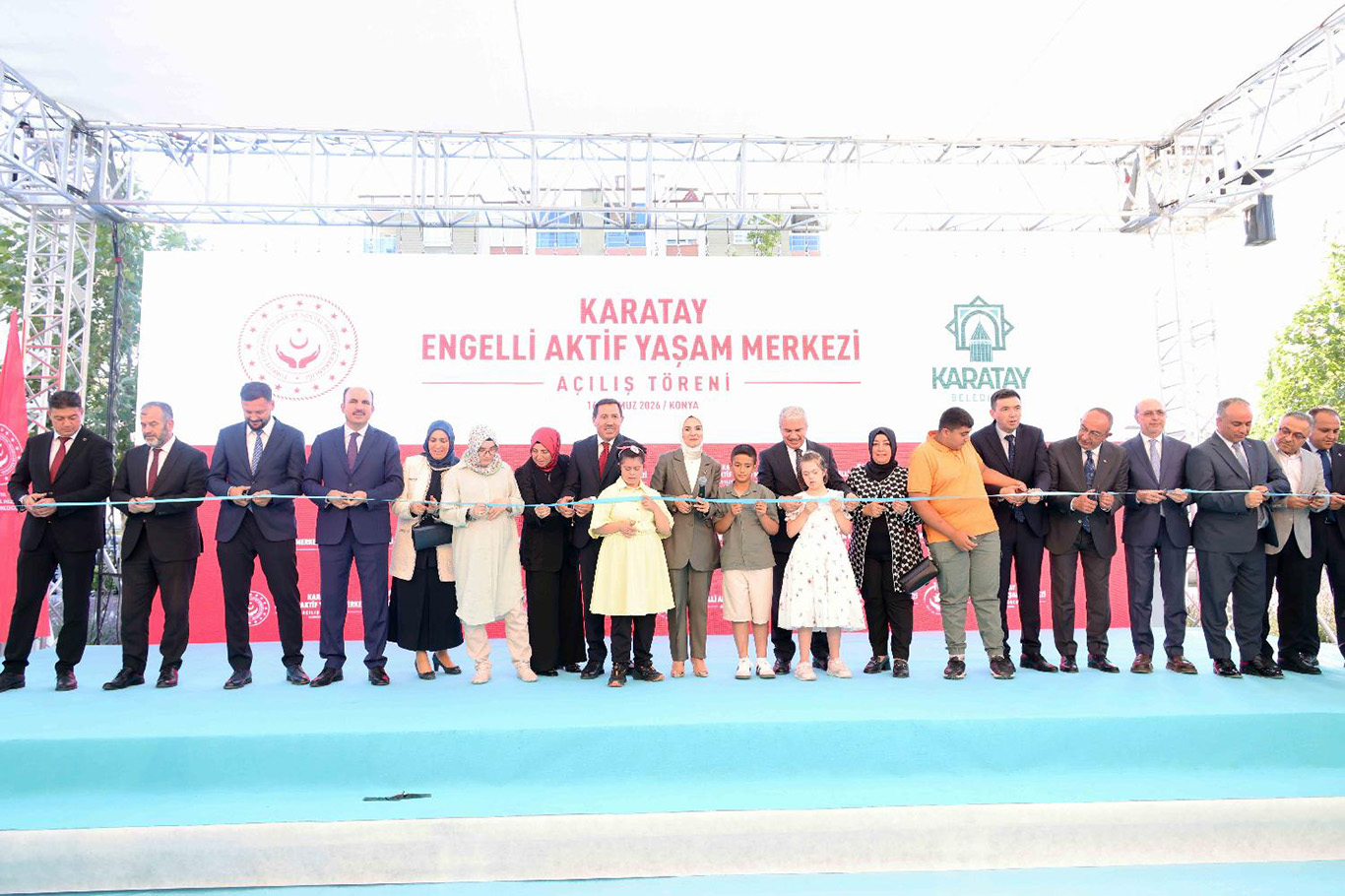 Türkiye’nin en büyük engelli aktif yaşam merkezi Karatay’da hizmete açıldı