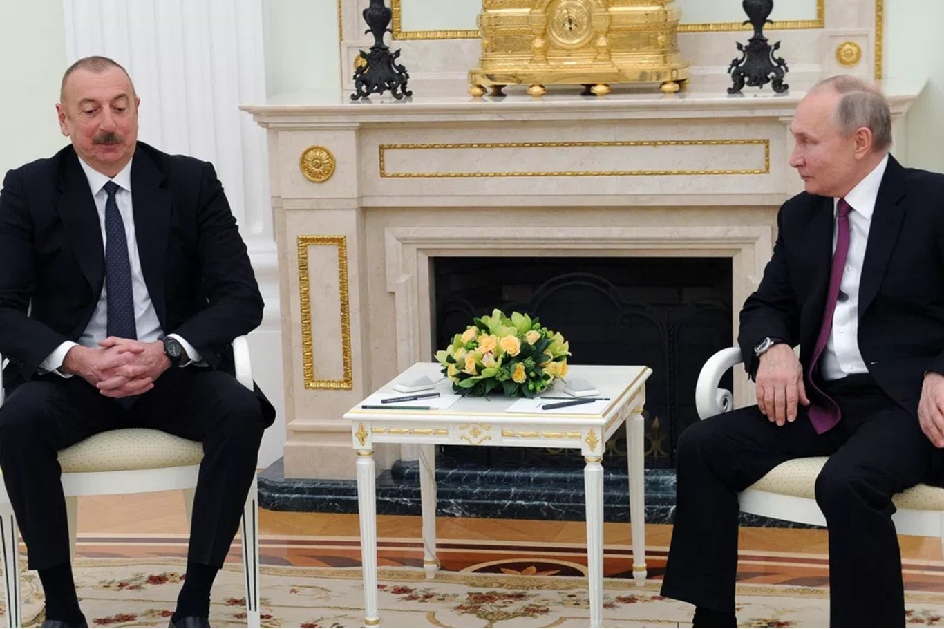 Aliyev ile Putin görüştü