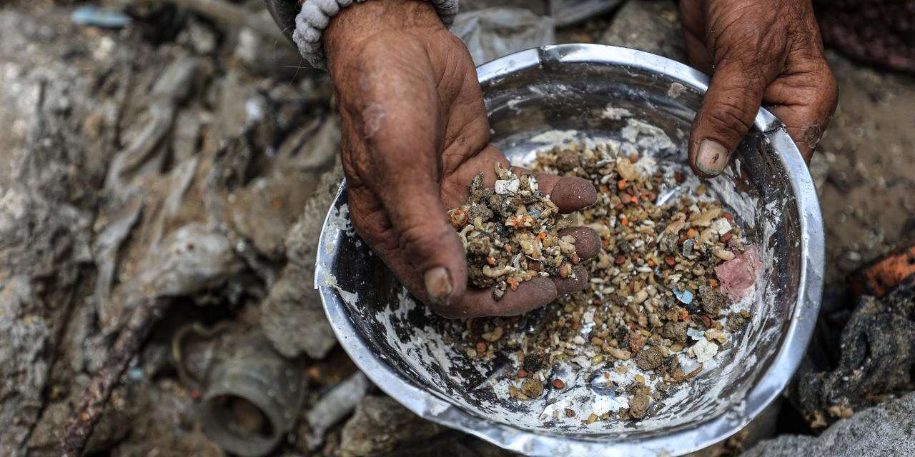 Gazze'de Filistinlilerin "açlıkla" imtihanı sürüyor