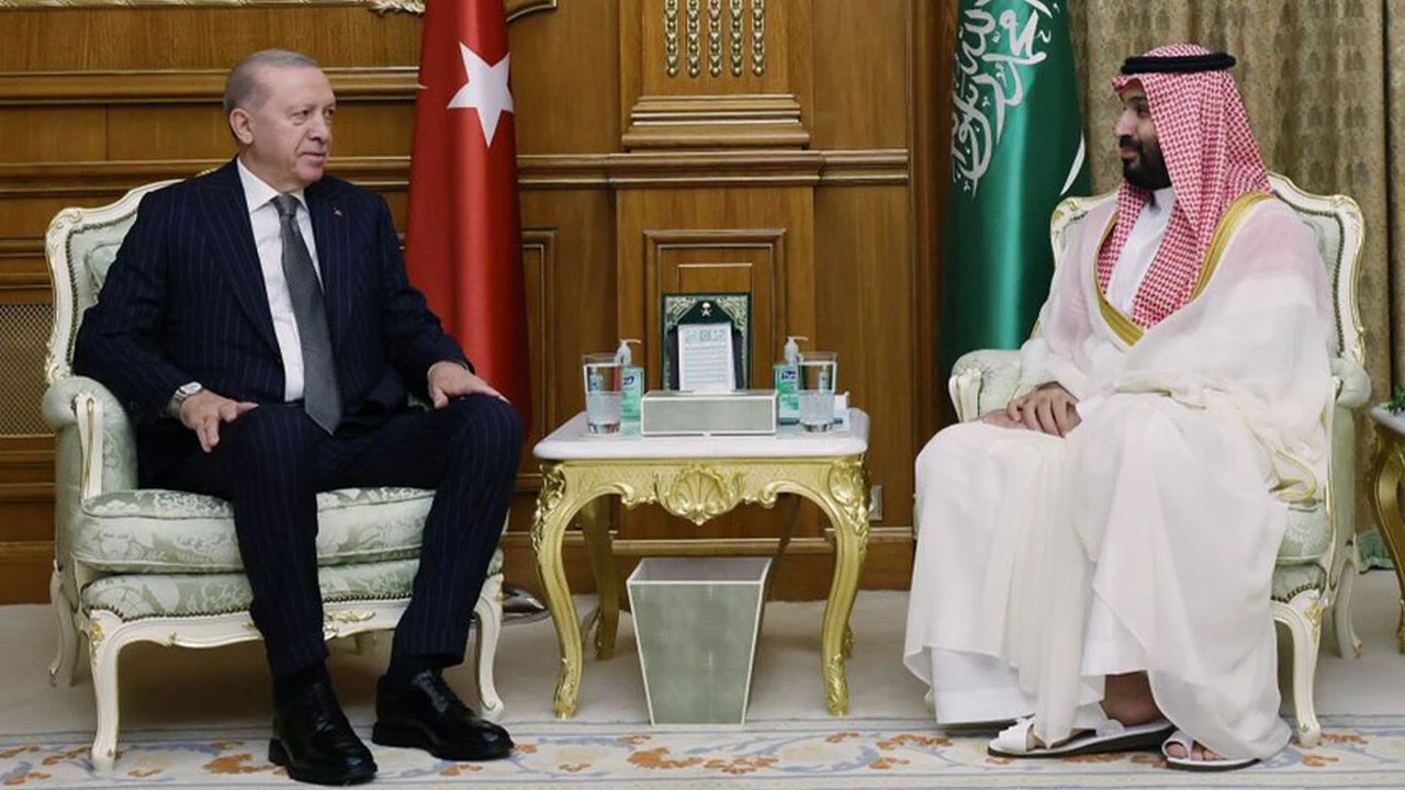 Cumhuraşkanı Erdoğan, Suud Prensi Selman ile görüştü