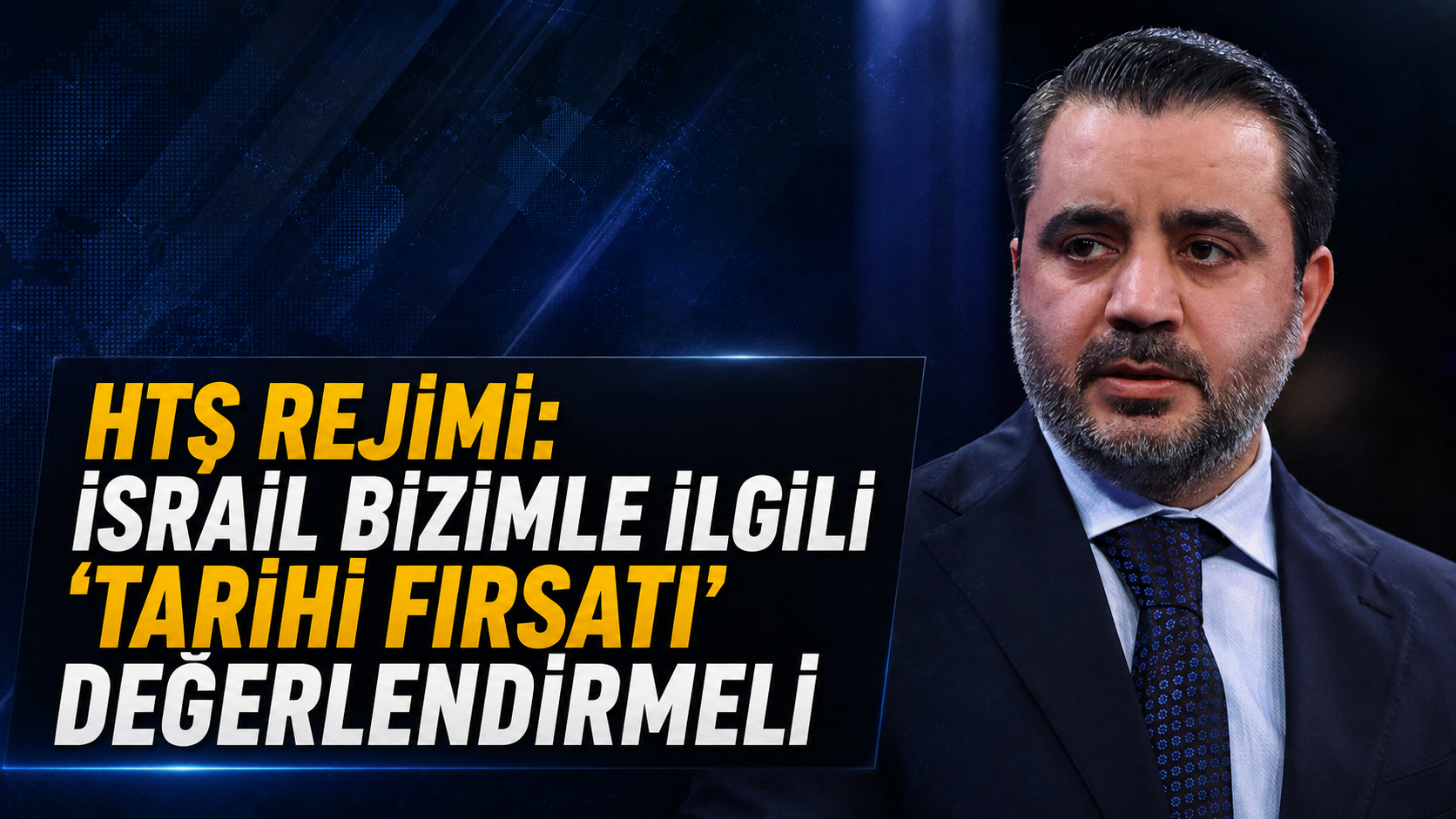 HTŞ rejimi: İsrail bizimle ilgili “tarihi fırsatı” değerlendirmeli