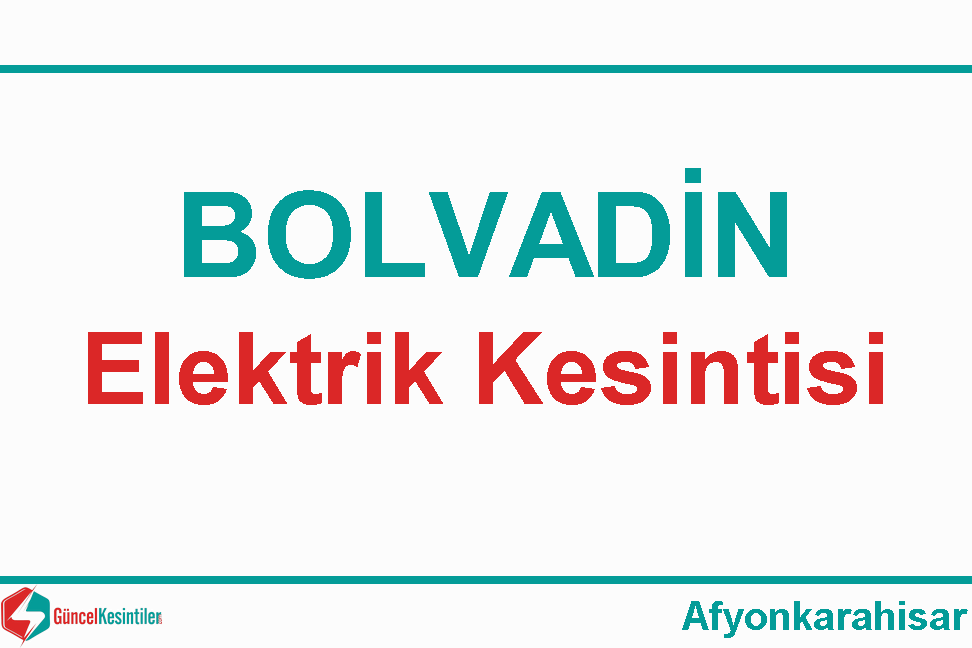 Afyonkarahisar Elektrik Kesintisi Detayları Paylaşıldı (28 Ağustos 2026)