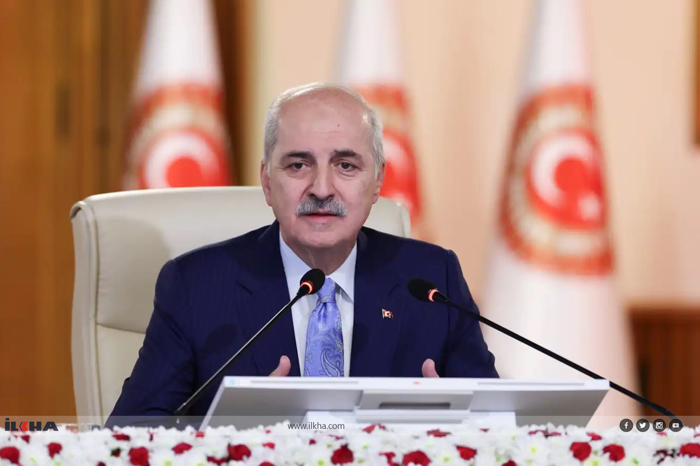 TBMM Başkanı Numan Kurtulmuş’tan KKTC’de alabora olan feribot için taziye mesaj
