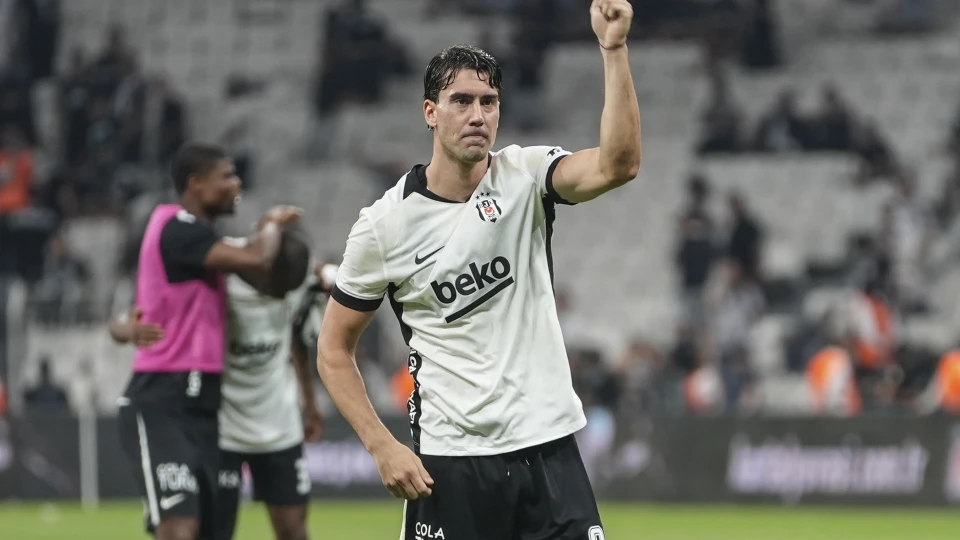 Dusan Vlahovic, Beşiktaş kariyerindeki ilk golünü attı