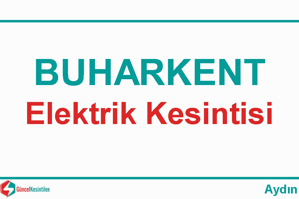 Aydın Elektrik Kesintisi Detayları Paylaşıldı (01-02 Eylül 2026)