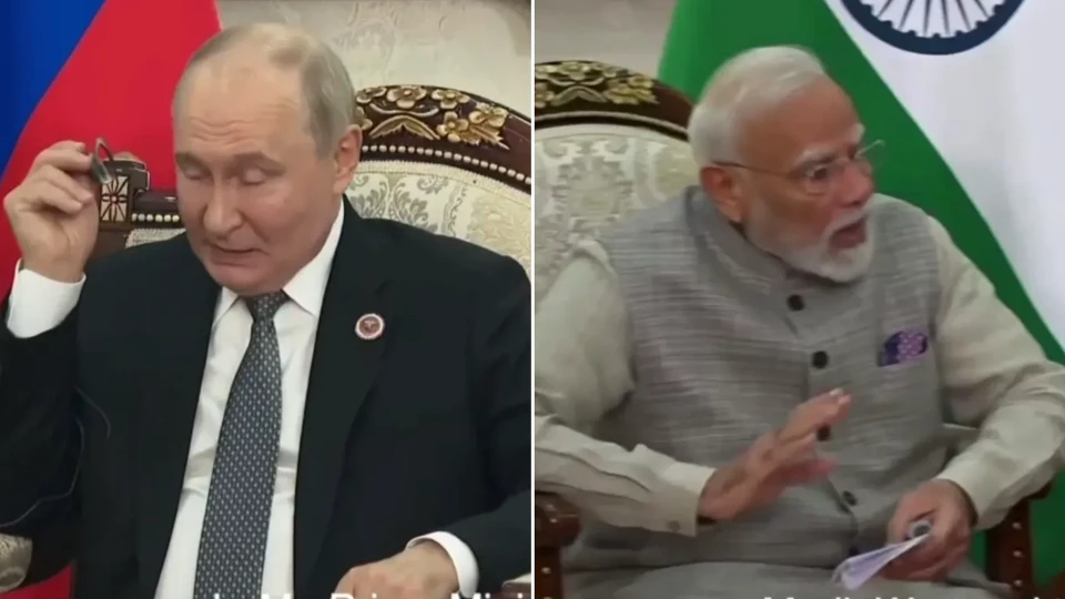 Dev zirvede ortalık buz kesti: Modi yüzüne karşı söyledi, Putin kulaklığı çıkarıp yanıt verdi