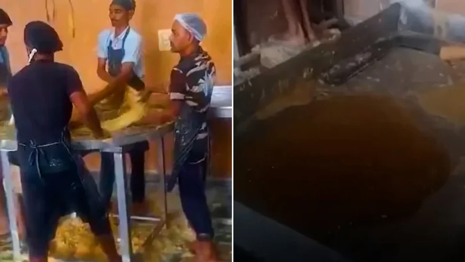 Görüntüler mide bulandırdı! Çıplak ayakla tatlı yapıyorlardı: Dev operasyonda 6 tesis birden mühürlendi
