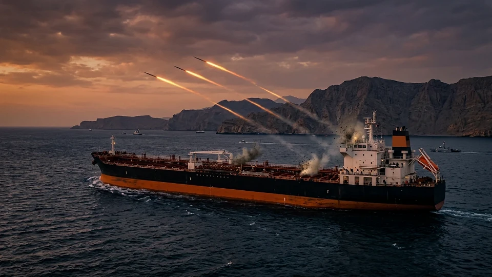 Hürmüz Boğazı'nda sıcak saatler! Dev tanker üç mühimmatla birden vuruldu