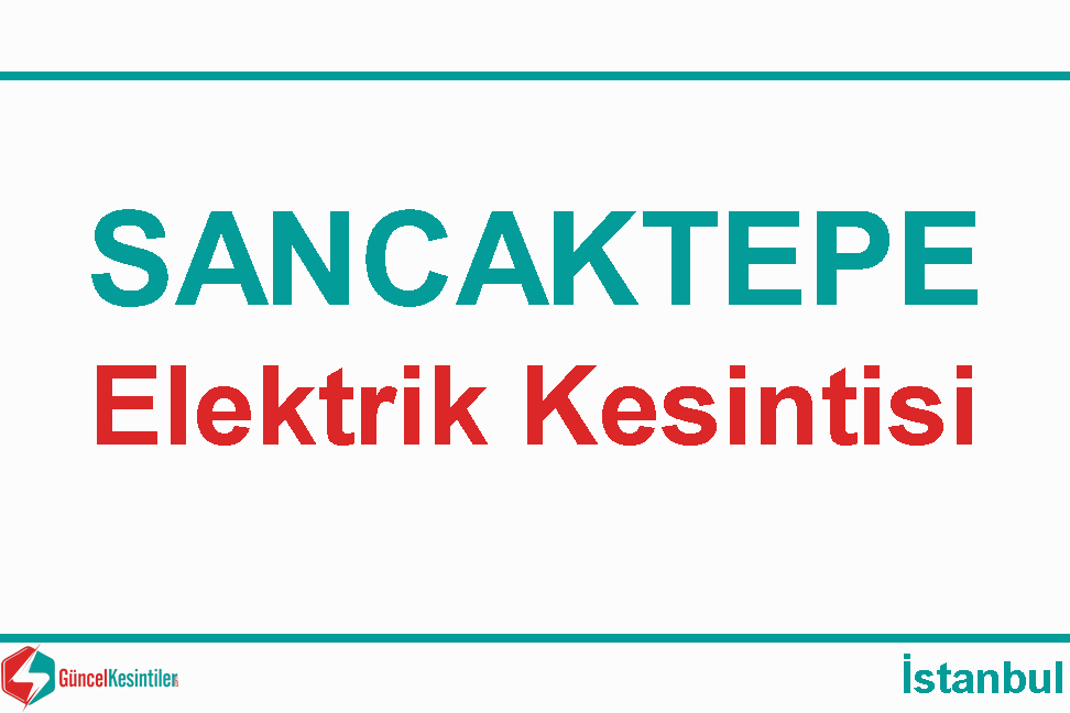 Istanbul Elektrik Kesintisi Detayları Paylaşıldı (01-02 Eylül 2026)