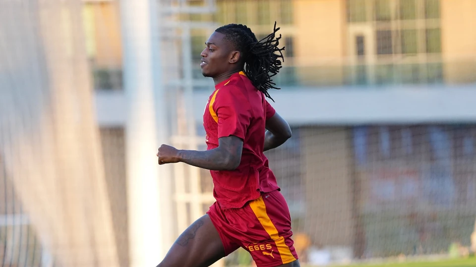 Rafael Leao Galatasaray ile ilk antrenmanına çıktı