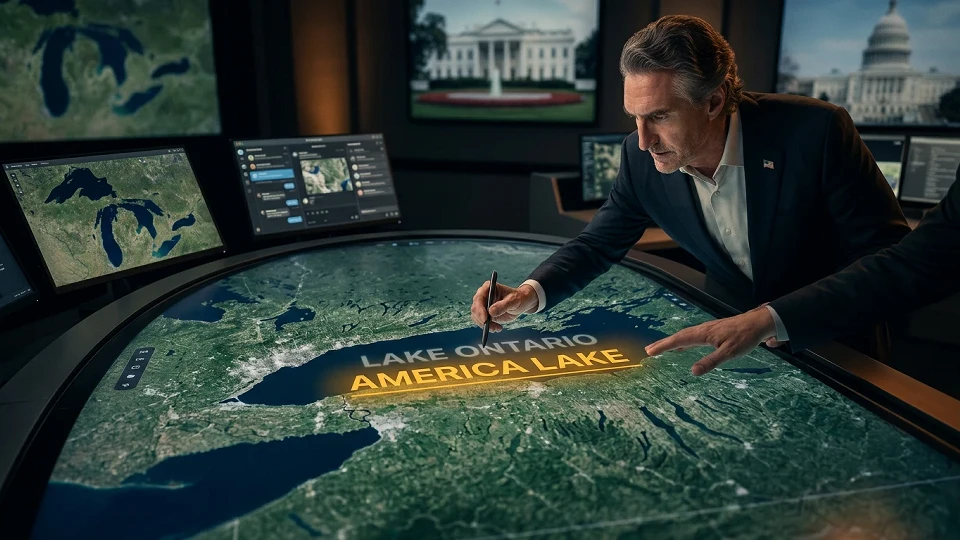 Trump'tan Apple'a talimat: Ontario Gölü artık "Amerika Gölü"