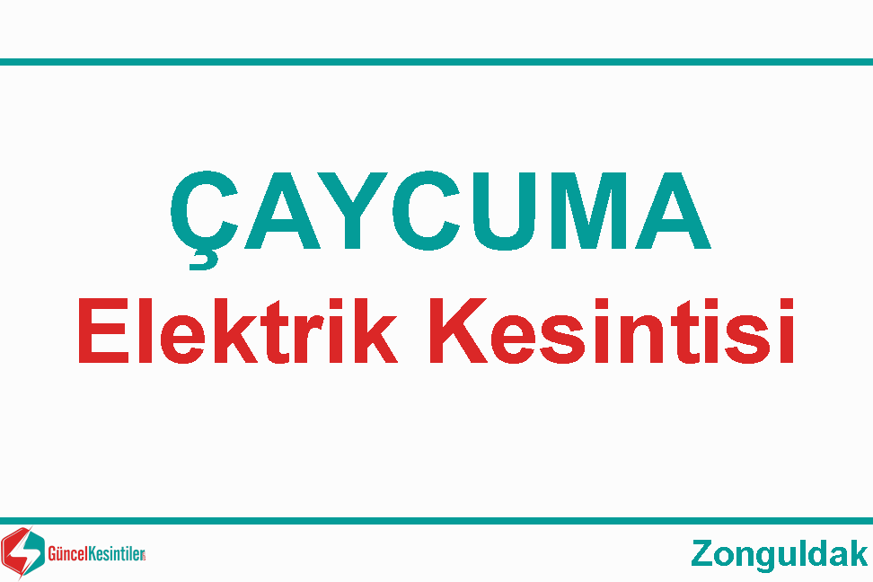 Zonguldak Elektrik Kesintisi Detayları Paylaşıldı (01-02 Eylül 2026)