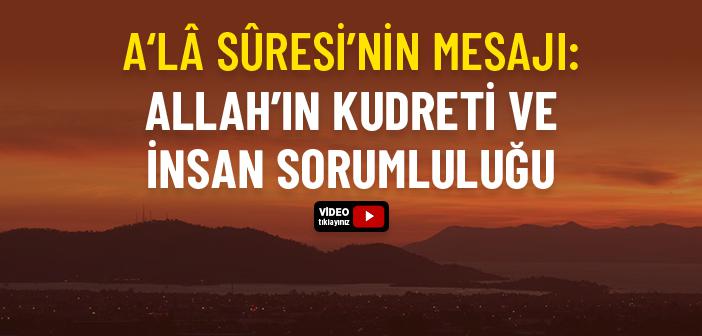 Ala Suresi Tefsiri