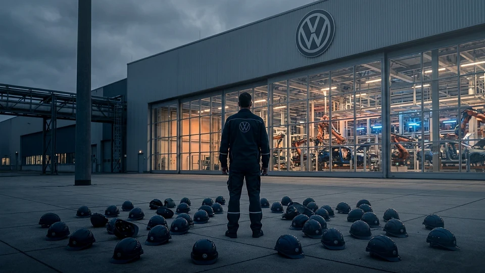 Alman devinde tarihi kriz: Volkswagen'de 50 bin kişinin kaderi cuma günü belli olacak