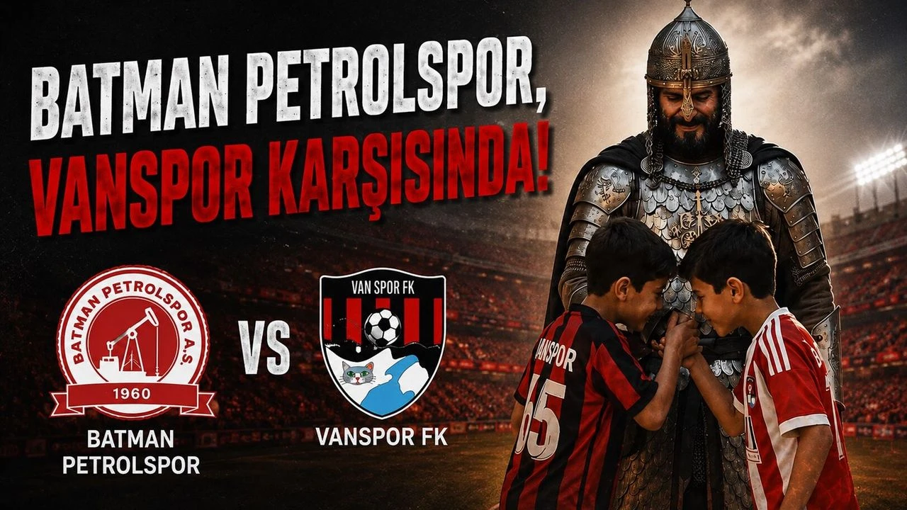 Batman Petrolspor, Vanspor Karşısında! Muhtemel Kadro ve Maç Detayları