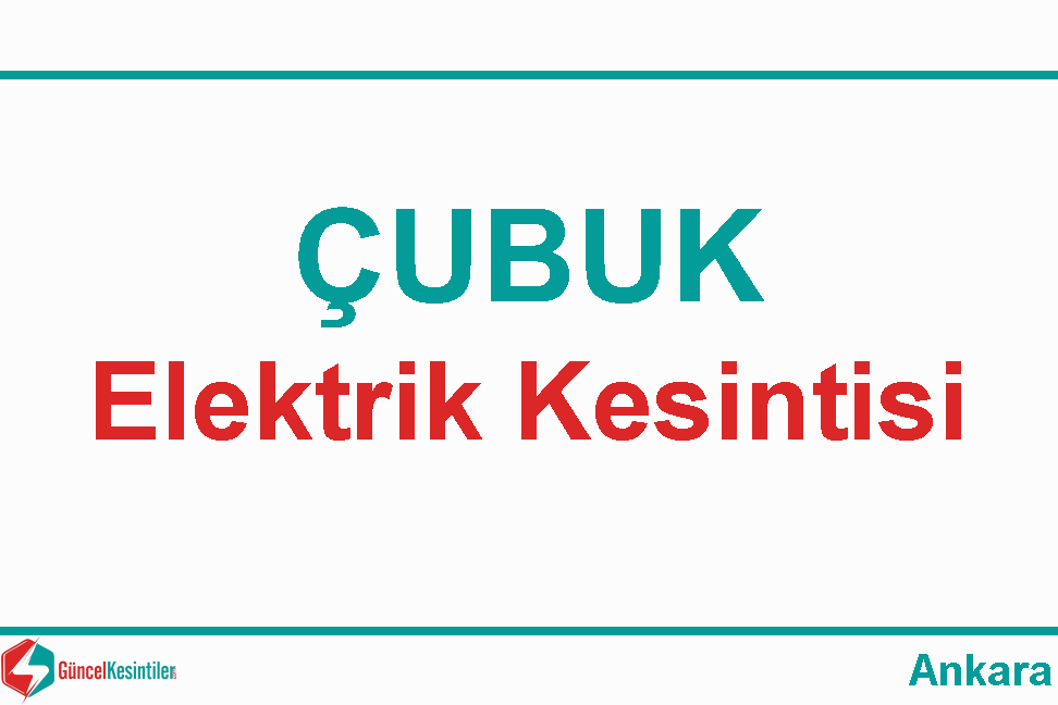 Çankırı Elektrik Kesintisi Detayları Paylaşıldı (02-04 Eylül 2026)