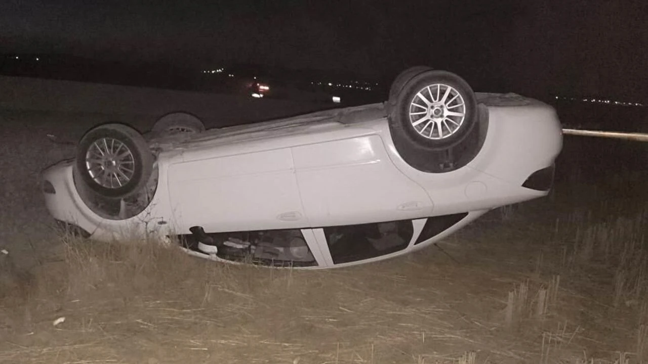 Diyarbakır'da otomobil takla attı: Bir yaralı