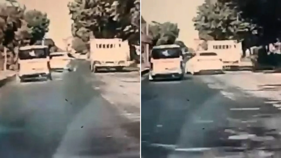 Elazığ'da makas atmaya çalışırken kayan otomobil kazaya davetiye çıkardı
