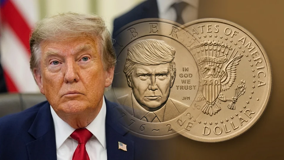 100 yıl sonra bir ilk: Trump'ın portresi ABD parasında