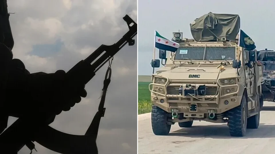 Tanklar, zırhlılar, uçaksavarlar birer birer teslim ediliyor... Suriye'de kritik gelişme! Feshedilen YPG'nin dev cephaneliğine el konuluyor