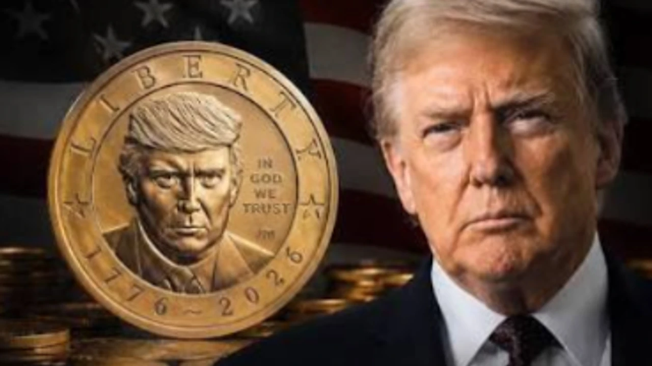 Trump bunu da yaptı: Yasağı çiğneyerek kendi madeni parasını bastı!