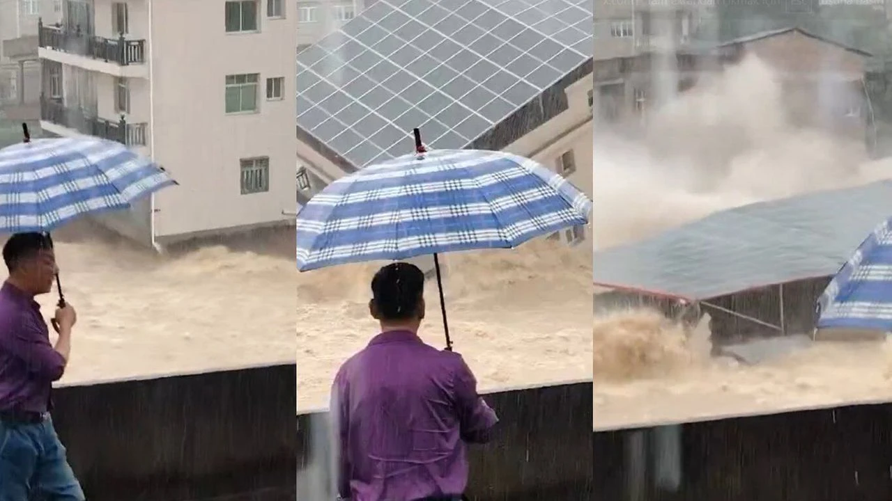 Çin'in doğusunda sel: Çok sayıda kayıp var