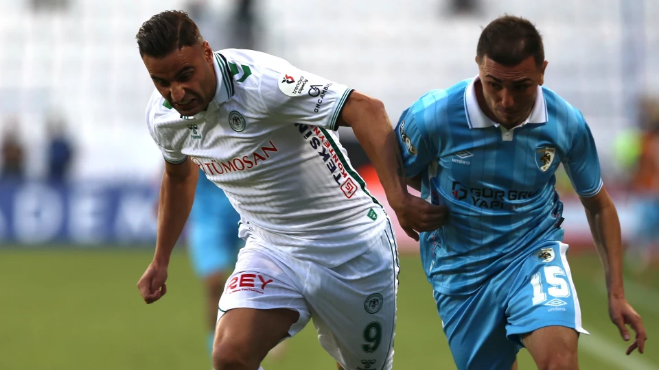 Erzurumspor FK, evinde TÜMOSAN Konyaspor'u mağlup etti