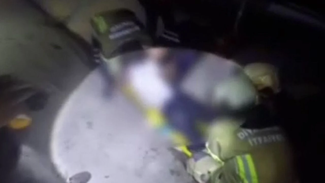 Haber verilmesi üzerine olay yerine itfaiye, sağlık ve jandarma ekibi sevk edildi