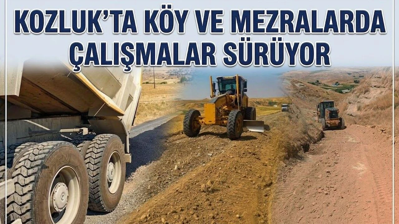 Kozluk'ta Köy ve Mezralarda Çalışmalar Sürüyor