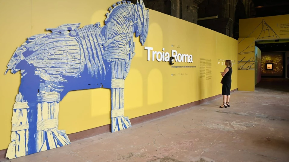 Troia ve Roma sergisi 2 milyon ziyaretçiyi aştı