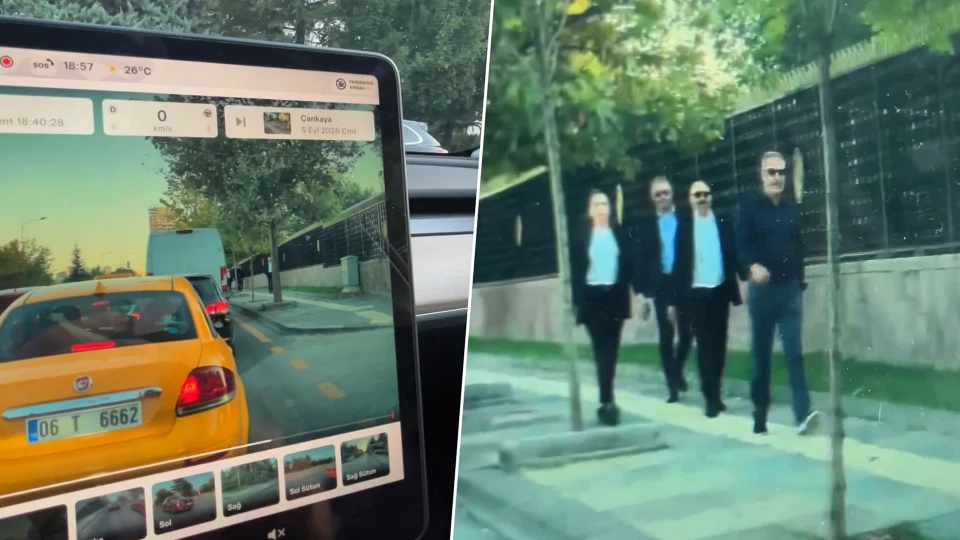 Ankara'da sıradan bir gün derken… Kamera kaydını geri sarınca karşısına çıktı